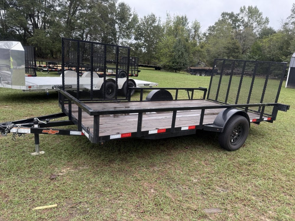 REPO 2024 Down 2 Earth Trailers 82 X 14 LANDSCAPE Utility