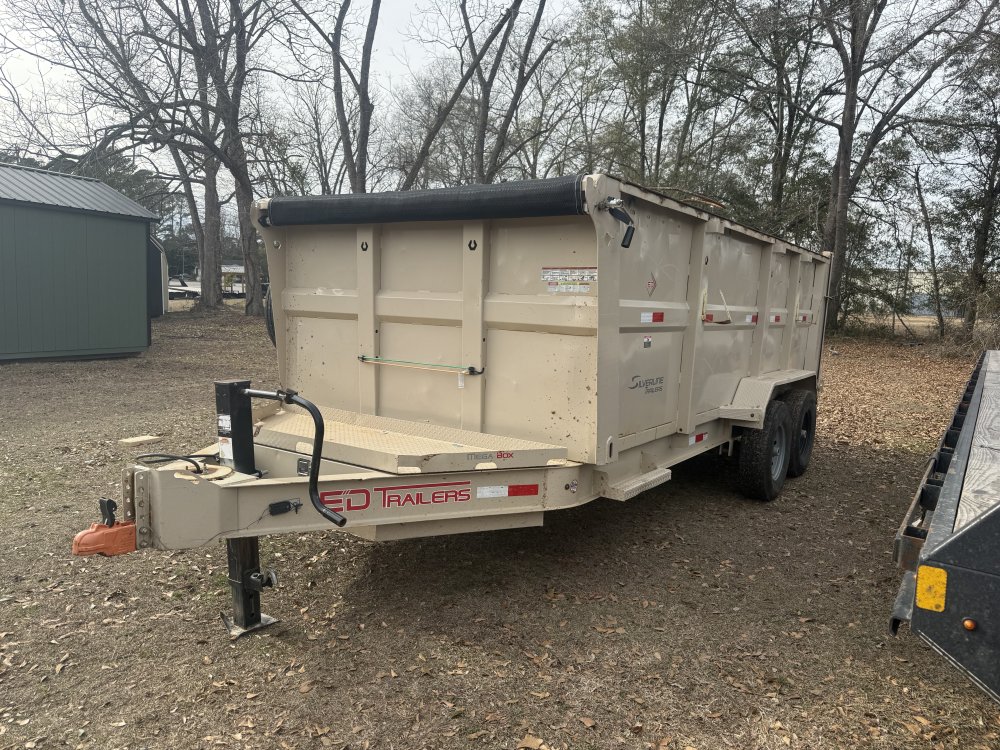REPO 2025 ED Trailers 7X16 HIGH SIDE Dump
