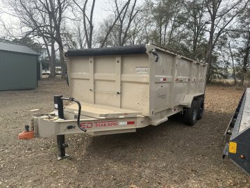 REPO 2025 ED Trailers 7X16 HIGH SIDE Dump
