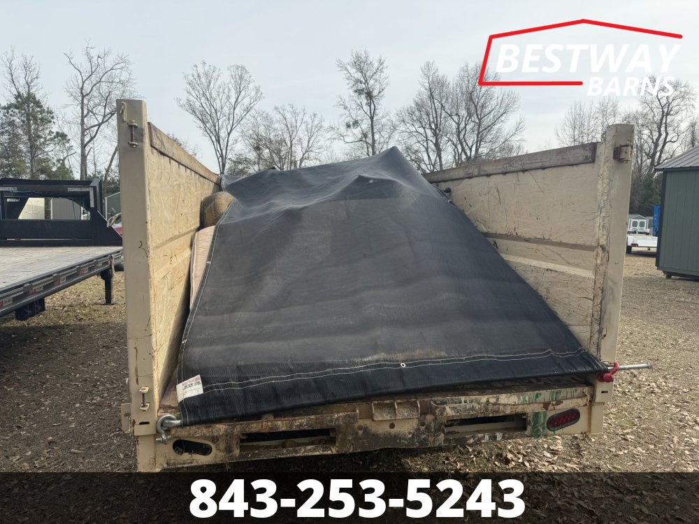 REPO 2025 ED Trailers 7X16 HIGH SIDE Dump