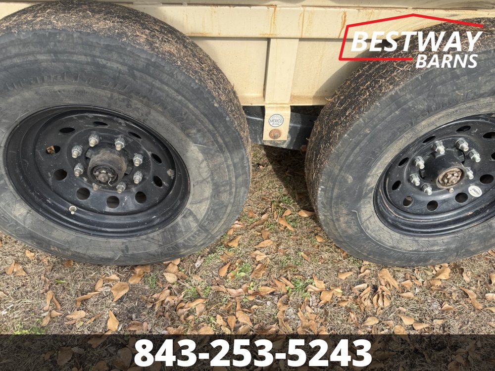 REPO 2025 ED Trailers 7X16 HIGH SIDE Dump