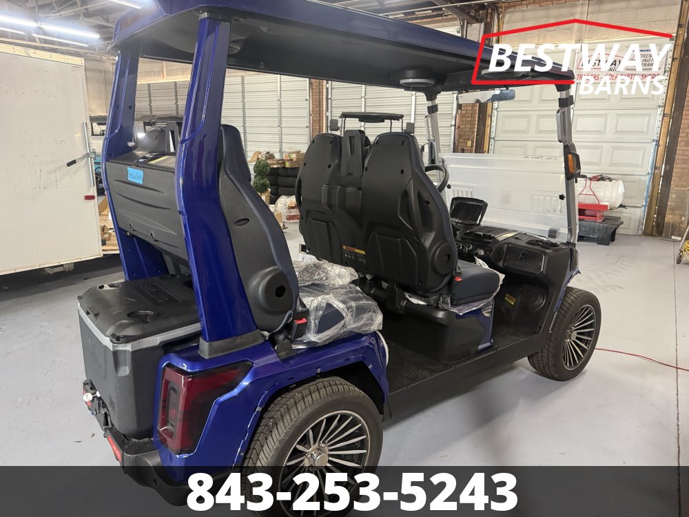 New 2026 Evolution D6 D-MAX GT4 PORTIMAO BLUE Golf Cart