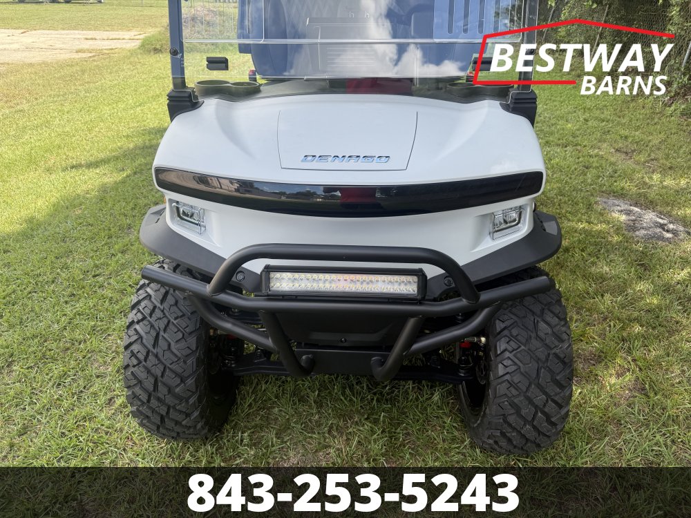 New 2026 Denago EV ROVER XL-T MATTE WHITE Golf Cart