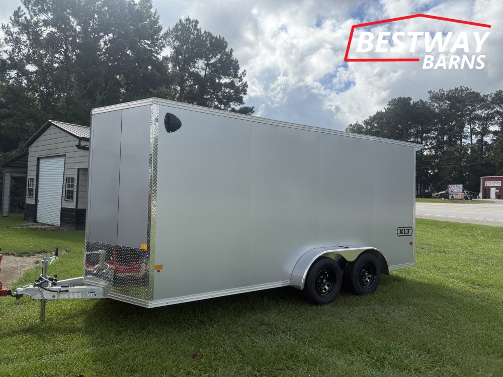 New 2027 Alcom EZEC 7 X 16 XLT Pro Freedom 250 Enclosed Cargo