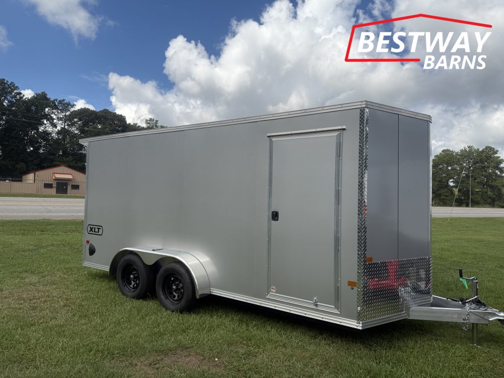 New 2027 Alcom EZEC 7 X 16 XLT Pro Freedom 250 Enclosed Cargo