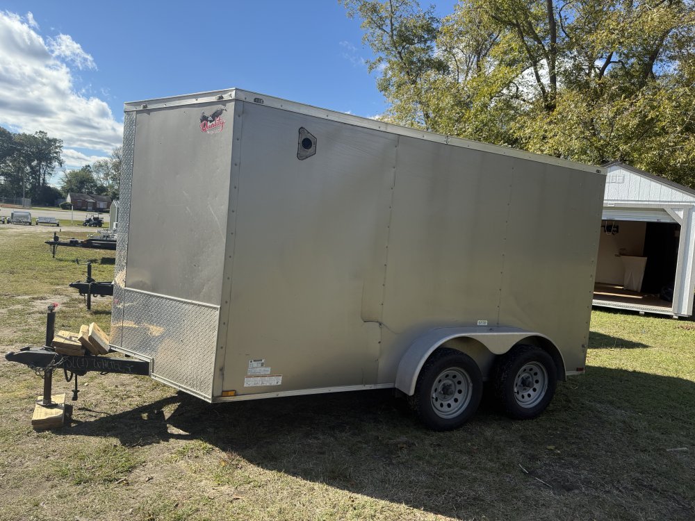 REPO 2023 Quality Cargo 6X12 TANDEM Enclosed Cargo