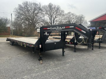 REPO 2024 East Texas Trailers 102 X 40 DECKOVER GOOSENECK Equipment