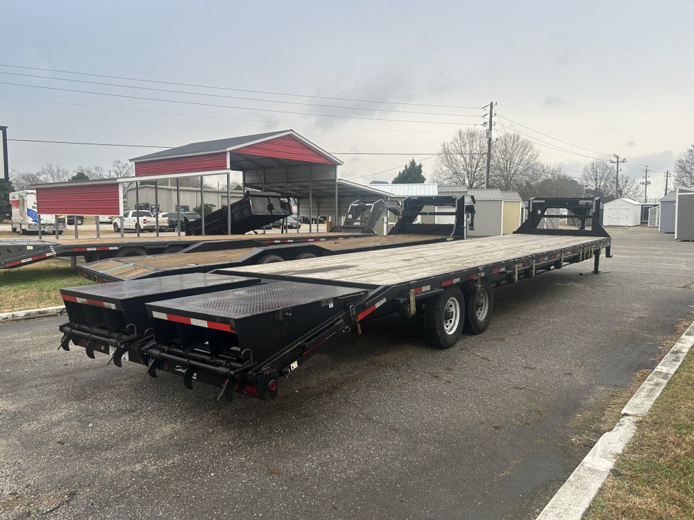 REPO 2024 East Texas Trailers 102 X 40 DECKOVER GOOSENECK Equipment