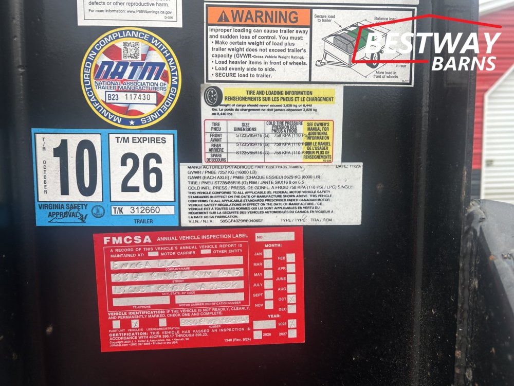 REPO 2024 East Texas 102 X 40 DECKOVER GOOSENECK Equipment