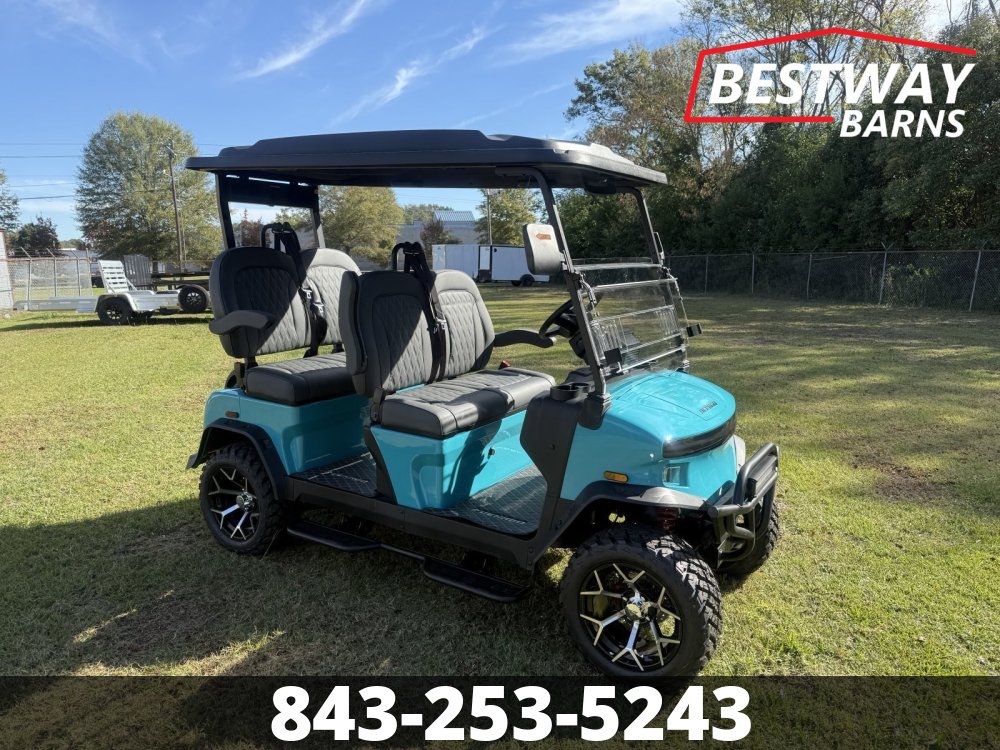 New 2026 Denago EV ROVER XL-T AQUA Golf Cart
