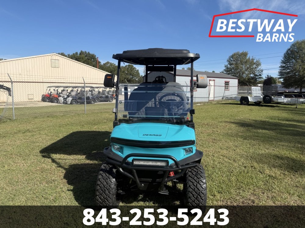 New 2026 Denago EV ROVER XL-T AQUA Golf Cart