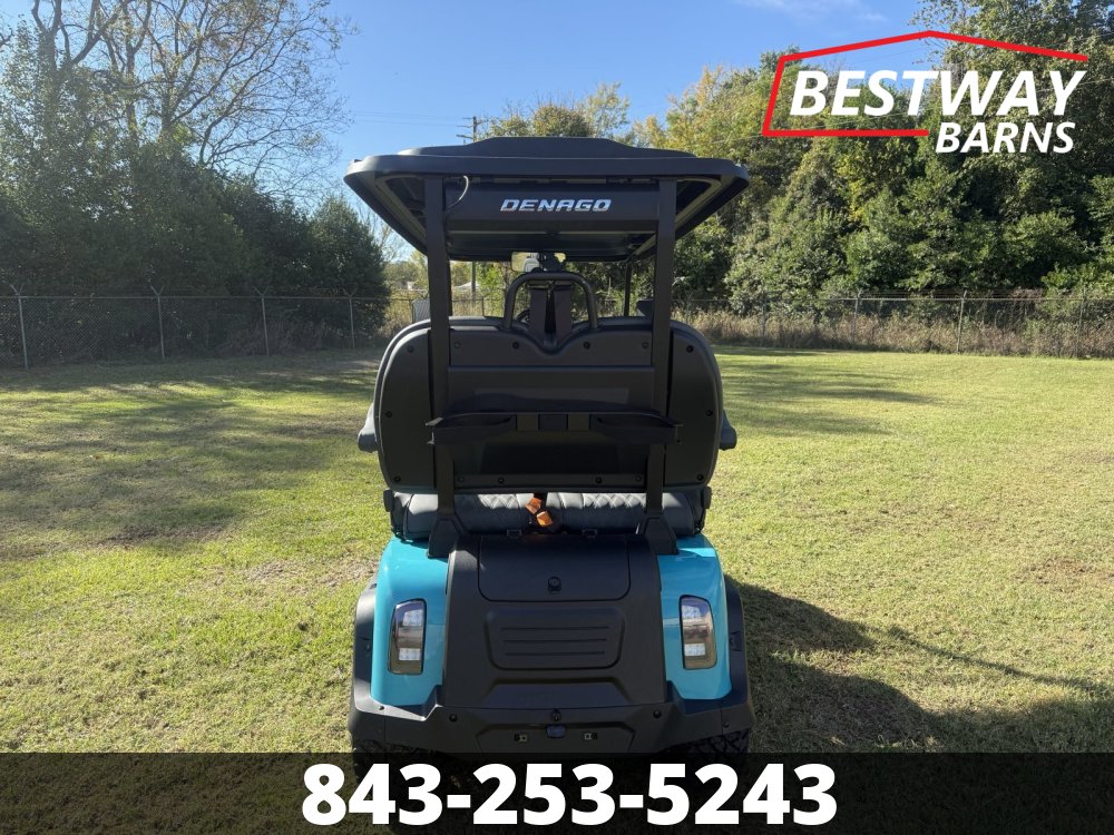 New 2026 Denago EV ROVER XL-T AQUA Golf Cart
