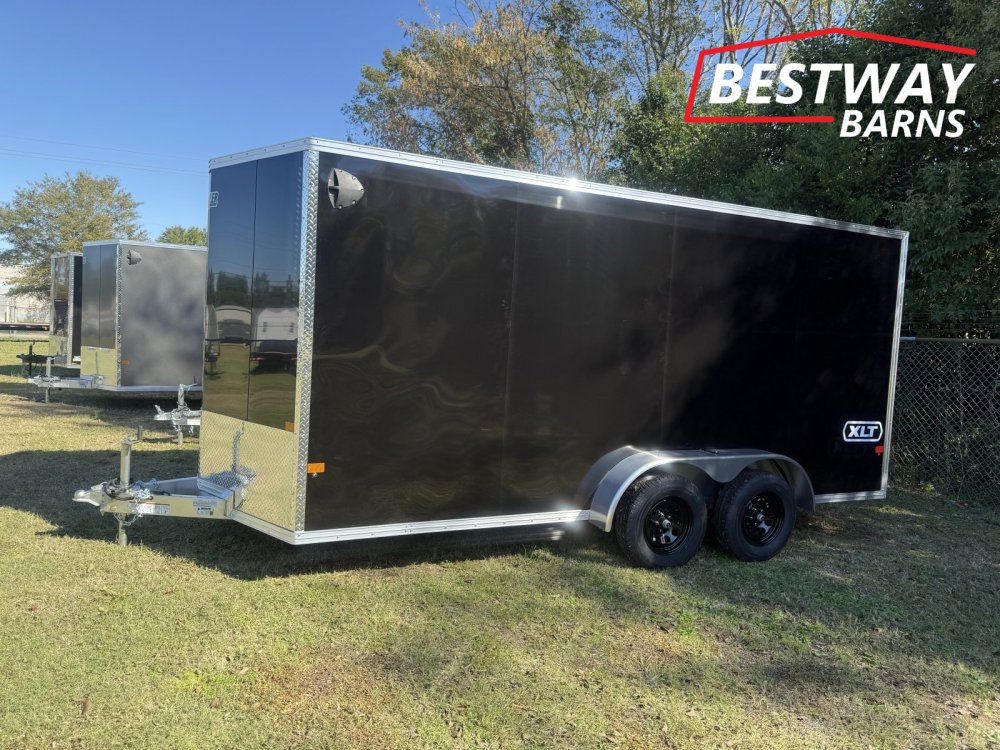 New 2027 Alcom EZEC 7 X 16 XLT Pro Freedom 250 Enclosed Cargo