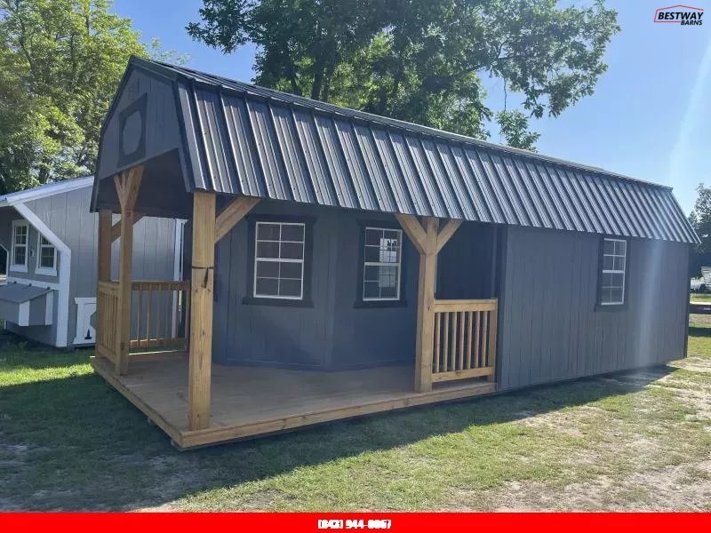 New 2025 Old Hickory 12x28 Deluxe Playhouse Barn