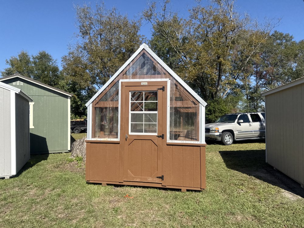 New 2025 Old Hickory 8X12 GREENHOUSE Utility Shed