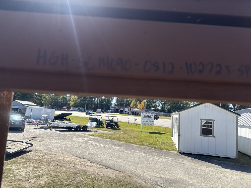 New 2025 Old Hickory 8X12 GREENHOUSE Utility Shed