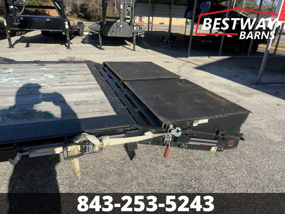 REPO 2025 East Texas 102 X 40 DRIVE OVER FENDER GOOSENECK Car Hauler