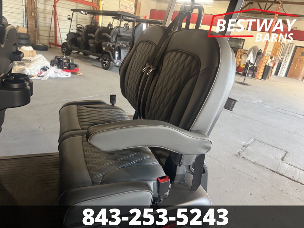 New 2026 Denago EV ROVER XL-T MATTE BLACK Golf Cart