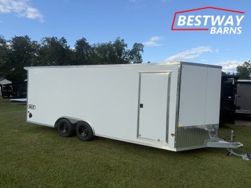New 2027 Alcom EZEC 8.5 X 20 CAR HAULER XLT Pro Freedom 250 Enclosed Cargo