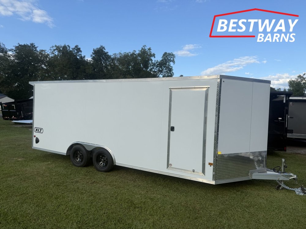 New 2027 Alcom EZEC 8.5 X 20 CAR HAULER XLT Pro Freedom 250 Enclosed Cargo