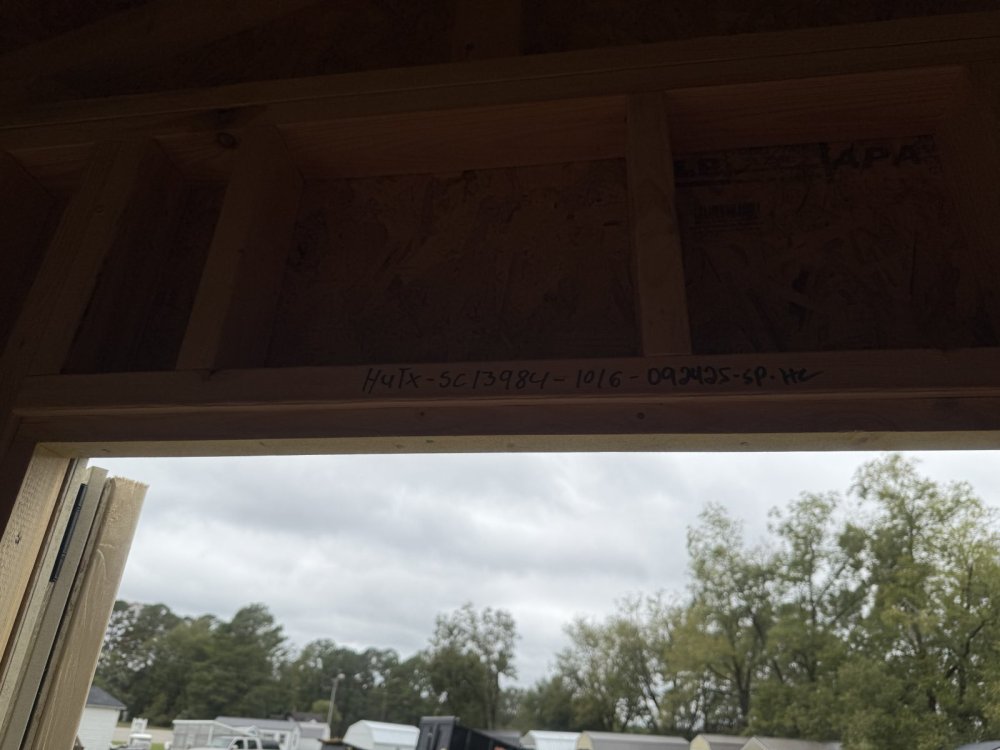 New 2025 Old Hickory 10X16 Utility Shed