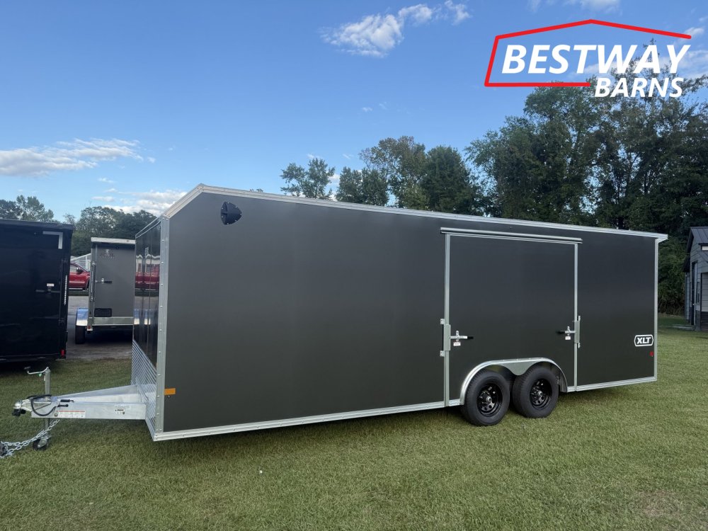 New 2027 Alcom EZEC 8.5 X 24 CAR HAULER XLT Pro Freedom 250 Enclosed Cargo