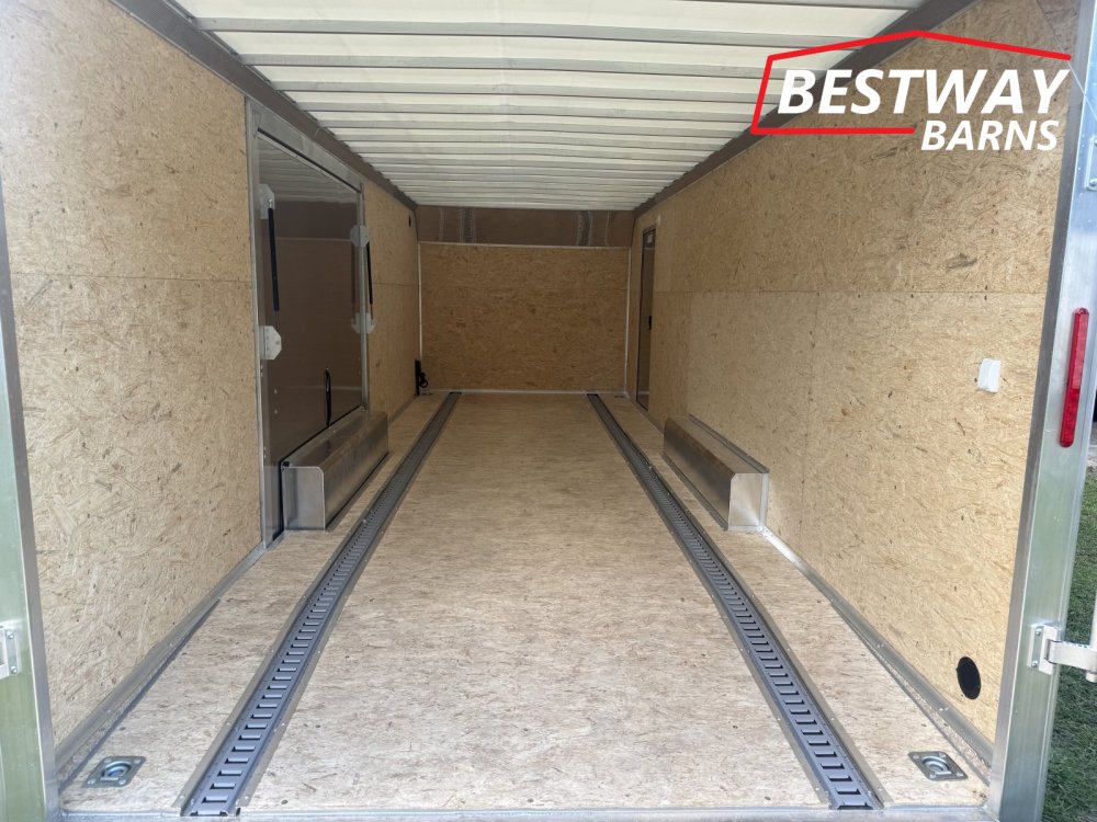 New 2027 Alcom EZEC 8.5 X 24 CAR HAULER XLT Pro Freedom 250 Enclosed Cargo