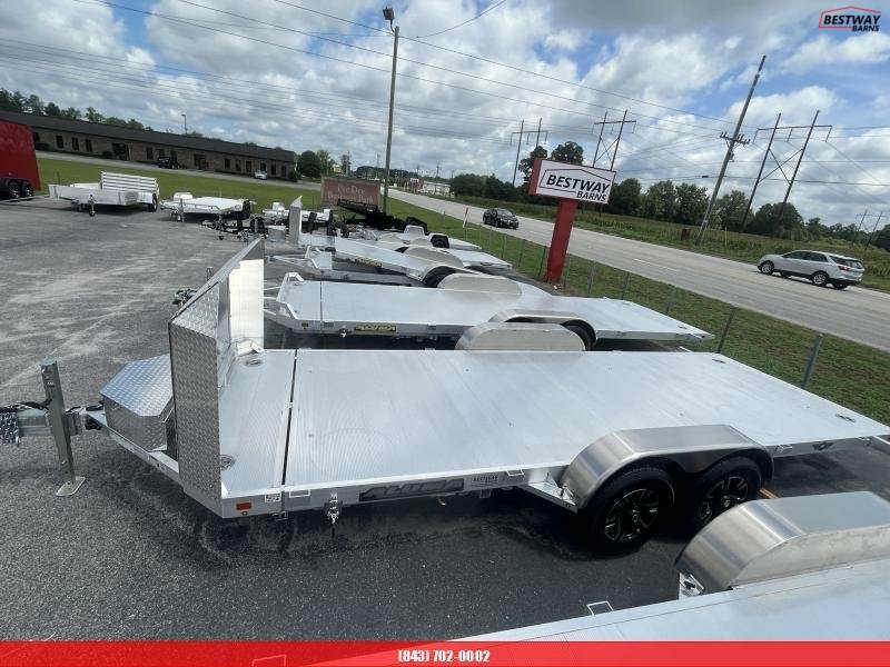 New 2025 Aluma 8218 Anniversary Tilt Car Hauler