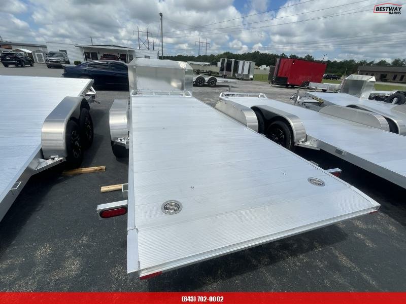 New 2025 Aluma 8218 Anniversary Tilt Car Hauler