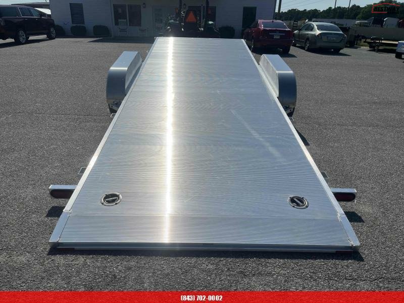 New 2025 Aluma 8220H HEAVY Tilt Car Hauler