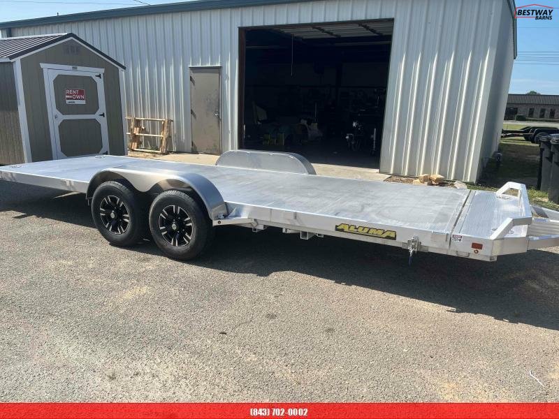 New 2025 Aluma 8220H HEAVY Tilt Car Hauler