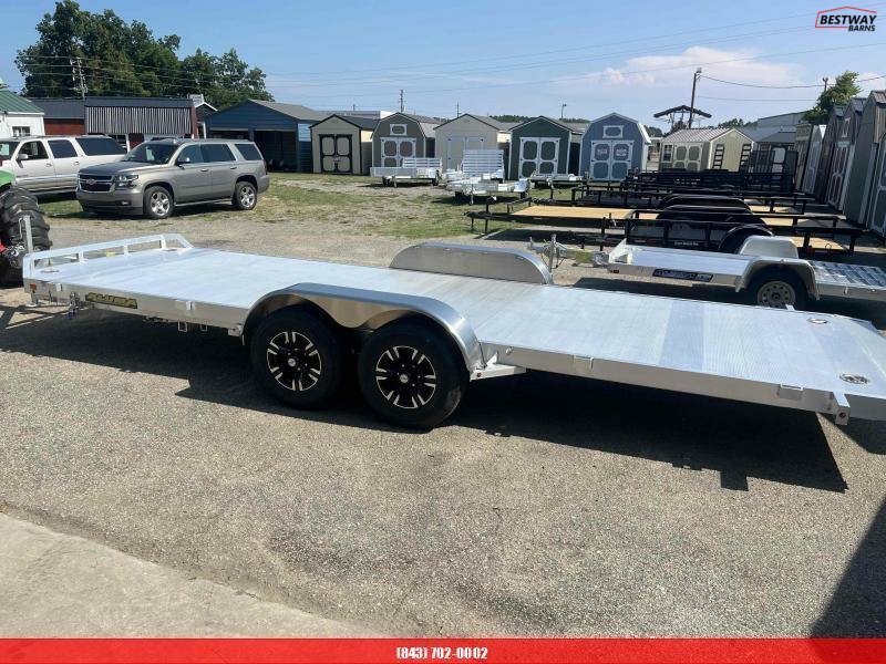 New 2025 Aluma 8220H HEAVY Tilt Car Hauler