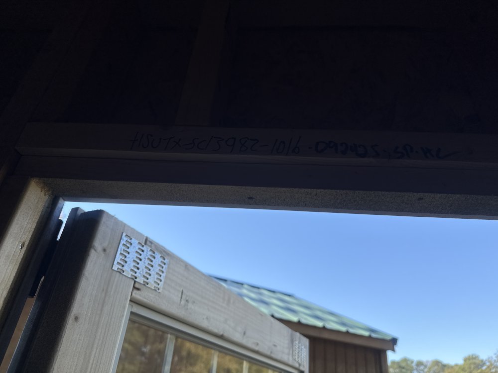 New 2025 Old Hickory 10X16 SIDE Utility Shed