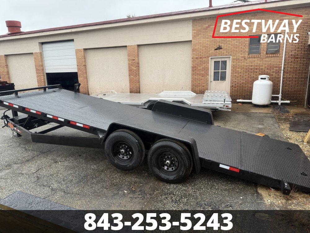 New 2026 Down 2 Earth 82 X 22' STEEL DECK POWER TILT Car Hauler