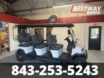 New 2026 Denago EV ROVER XXL-T WHITE Golf Cart