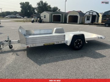 New 2025 Aluma 8214HS TILT Sling Shot Car Hauler