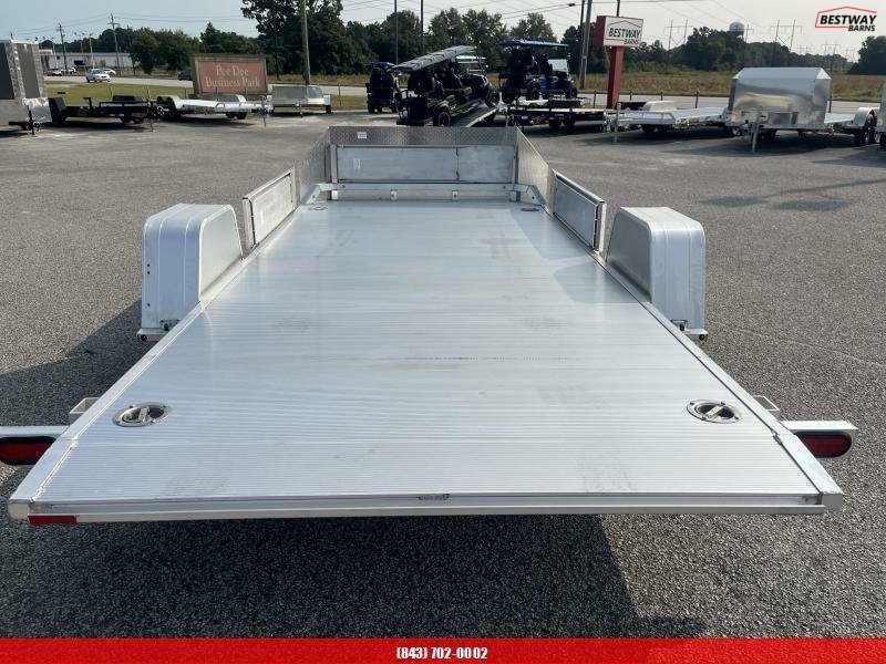 New 2025 Aluma 8214HS TILT Sling Shot Car Hauler