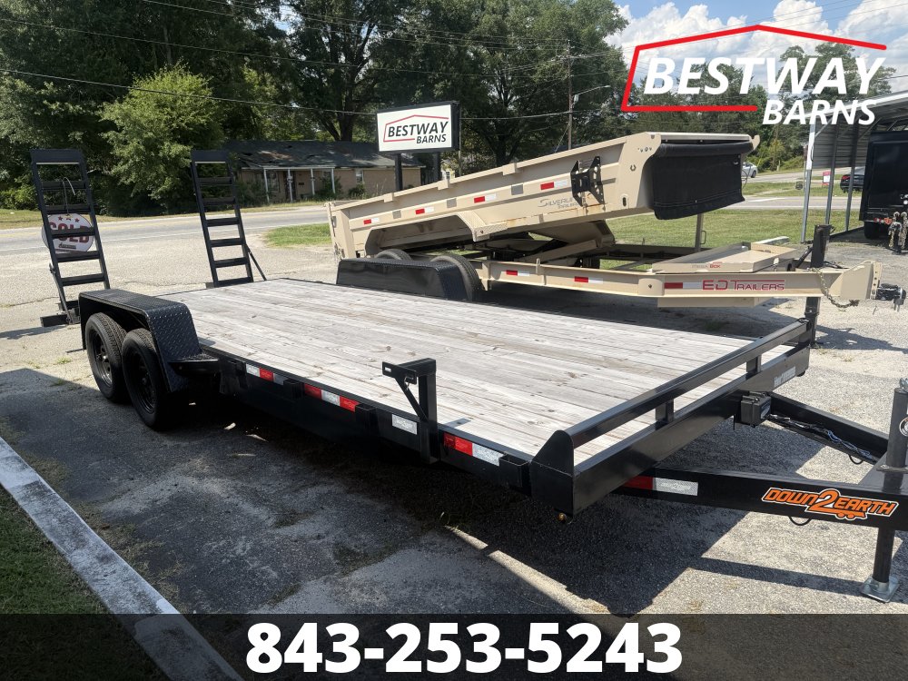 REPO 2025 Down 2 Earth 82X20' 10K EQUIPMENT HAULER Equipment