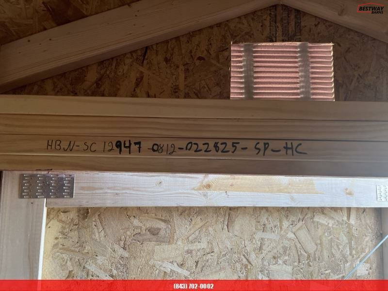 New 2025 Old Hickory 8X12 Barn