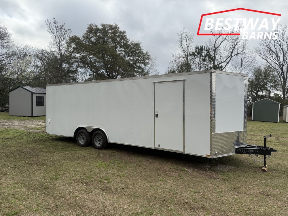 REPO 2024 Quality Cargo 8.5 X 24 CAR HAULER Enclosed Cargo