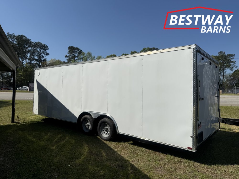 REPO 2024 Quality Cargo 8.5 X 24 CAR HAULER Enclosed Cargo