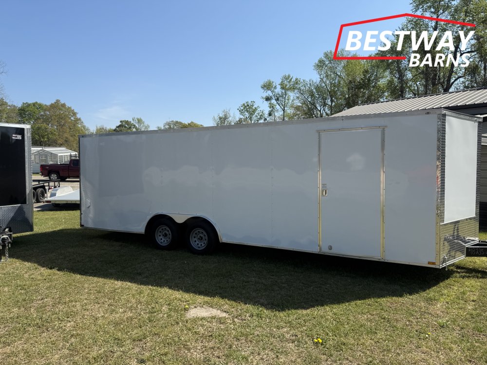 REPO 2024 Quality Cargo 8.5 X 24 CAR HAULER Enclosed Cargo