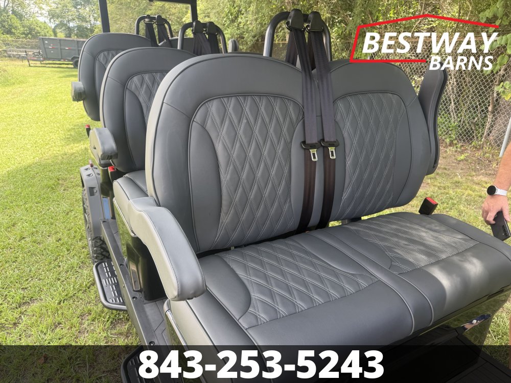 New 2026 Denago EV ROVER XXL-T BLACK Golf Cart