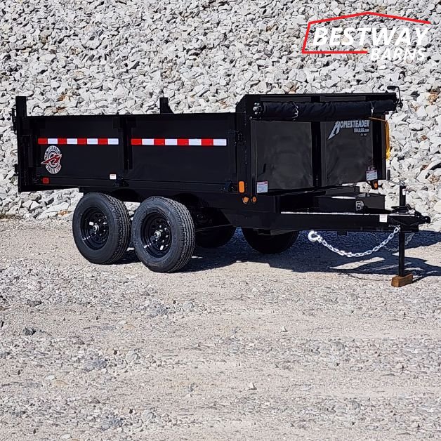 New 2027 HOMESTEADER 6 X 12 DECKOVER Dump
