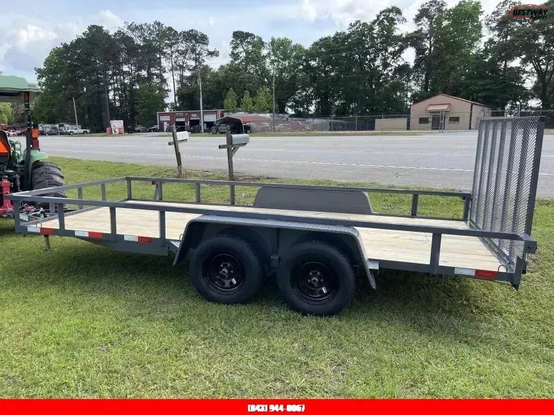 New 2026 Down 2 Earth Trailers 76 X 14 LANDSCAPE Utility