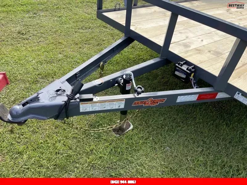 New 2026 Down 2 Earth Trailers 76 X 14 LANDSCAPE Utility