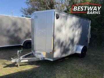 New 2026 Alcom 6X12 SA ALUMINUM Enclosed Cargo