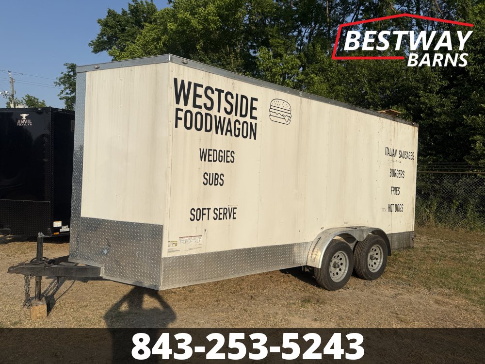 REPO 2022 SOUTH GEORGIA CARGO 7X16 CONCESSION Enclosed Cargo