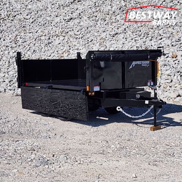New 2027 HOMESTEADER 6 X 12 DECKOVER Dump