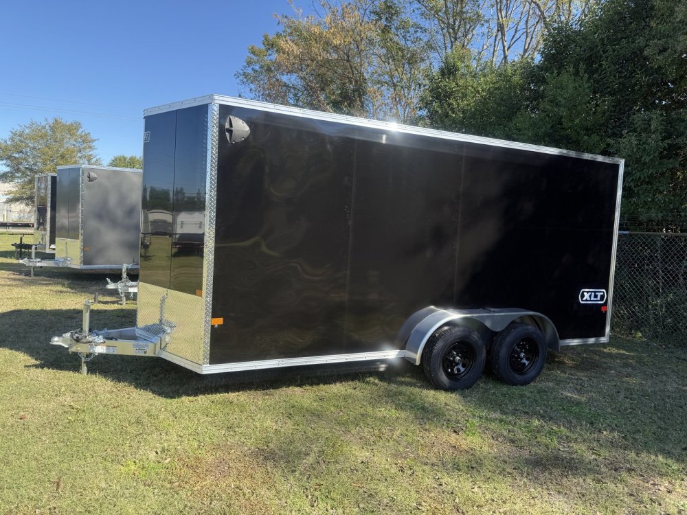 New 2025 Alcom XLT 7X16 ALUMINUM Enclosed Cargo